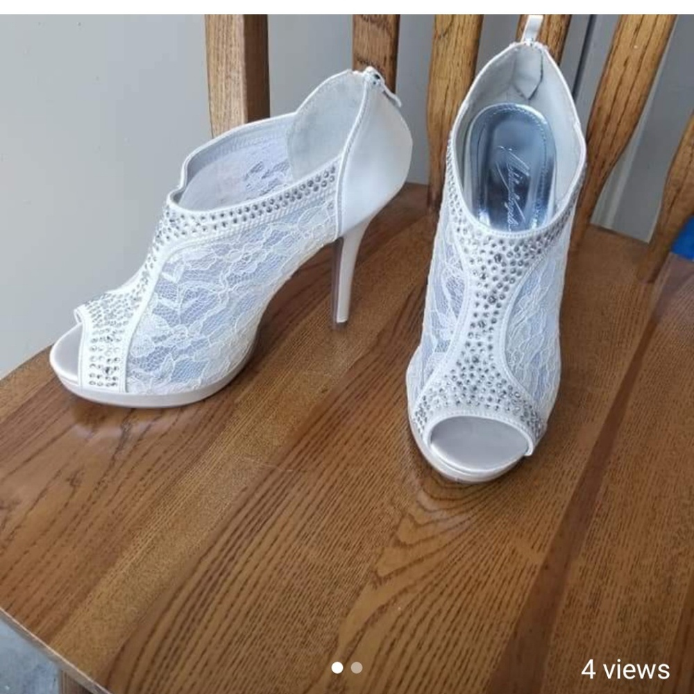 Lace heels